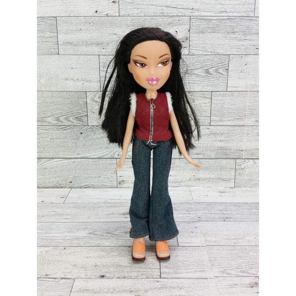 Vintage Bratz Nighty Nite‎ Collection Jade Doll With Clothing & Accessories 2001